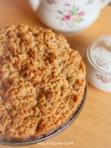 Crumble De Manzana - Hola Vegan