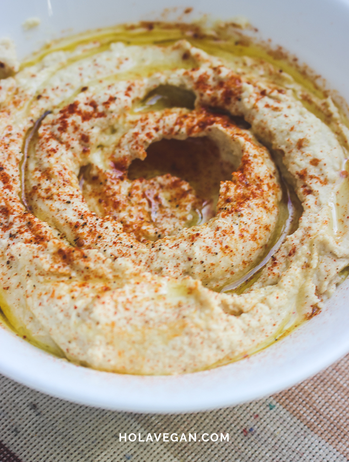 Hummus extra-cremoso - Hola Vegan